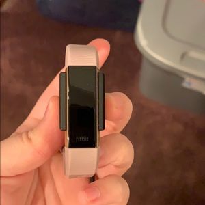 Rose gold Fitbit Alta HR